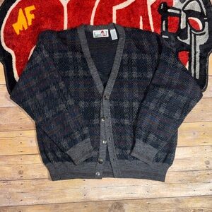 Men’s Vintage Button up Cardigan - Large